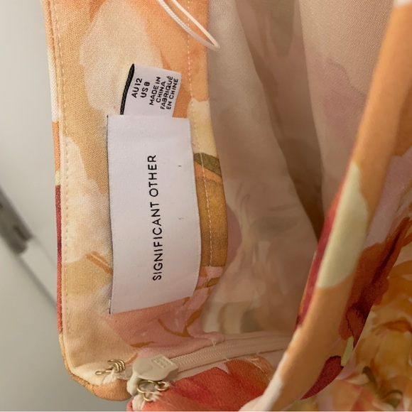 Significant Other Lapis Dress in Watercolor Floral - Picture 5 of 6